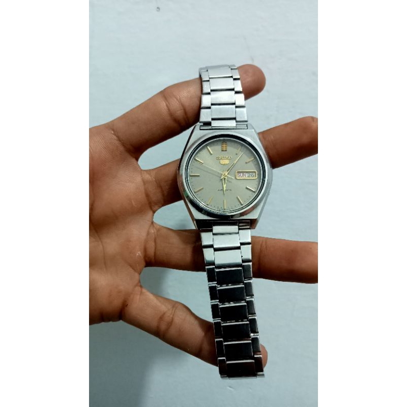 jam seiko otomatis , seiko 5 automatic , seiko 7009 , jam jadul lawas