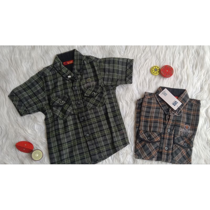 Kemeja anak laki-lqki Flanel UIS/ Kemeja anak Laki laki keren/ Kemeja anak laki-laki  Kotak