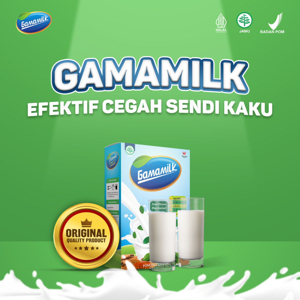 

GAMAMILK SUSU ETAWA Solusi Mengatasi Sendi Kaku dan Rematik