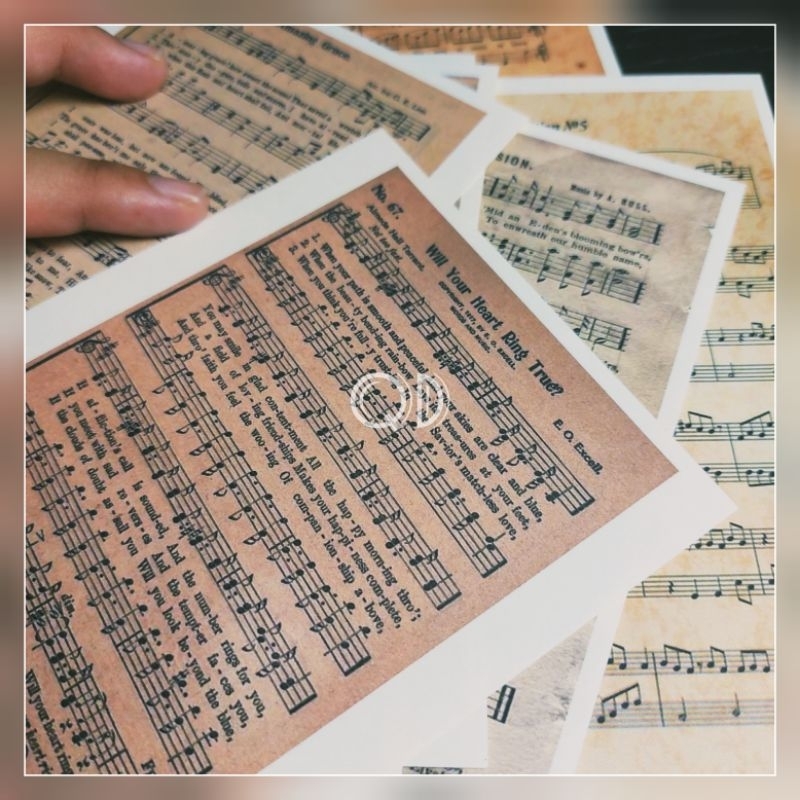 

A6 stiker kertas note old sticker doff murah jurnal vintage