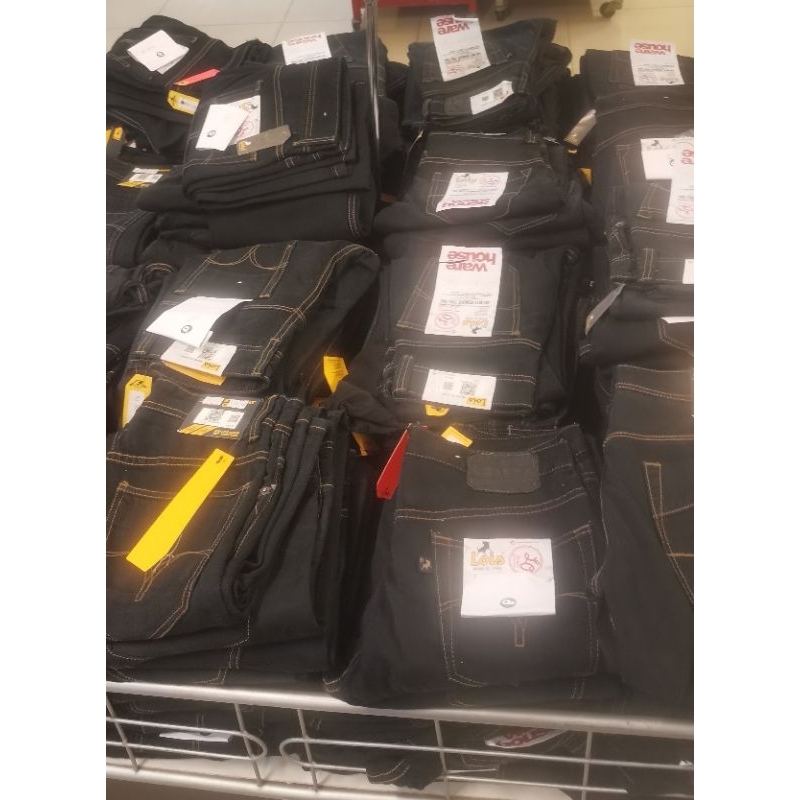 Celana Jeans Lois Hitam Original