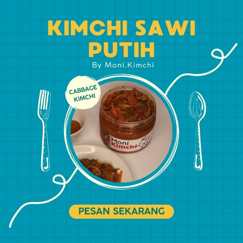 

KIMCHI SAWI (Cabbage Kimchi) By Moni 200gr 300gr 500gr
