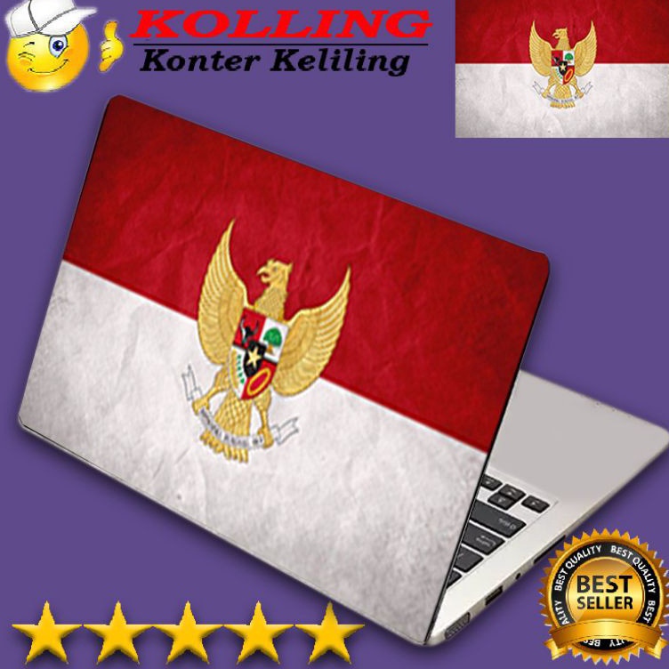 Paling Terbaru  Garskin Laptop logo art INDONESIA Skin Laptop Stiker Laptop