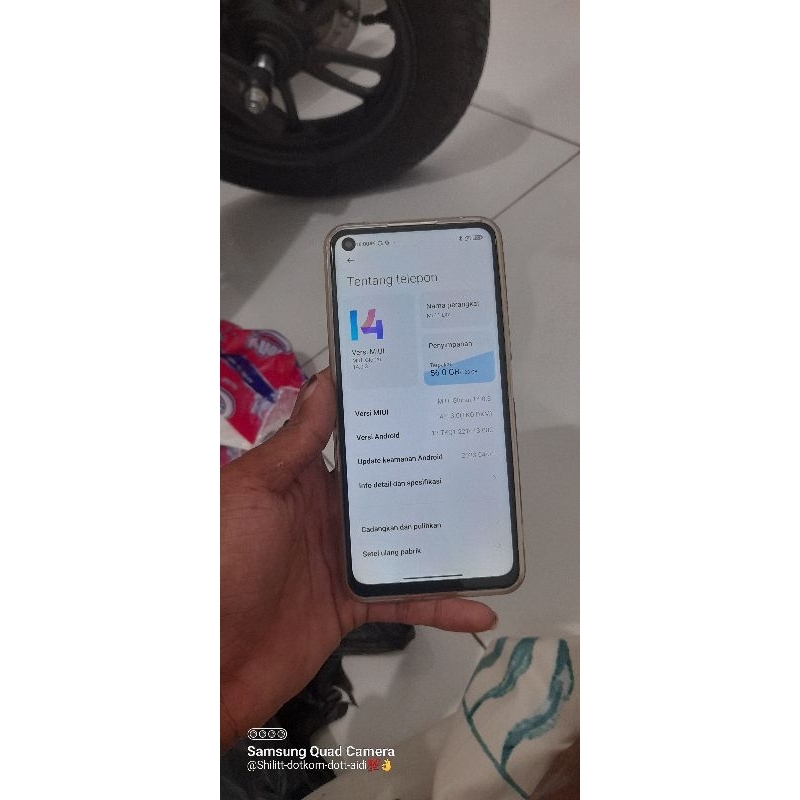 xiaomi mi 11 lite 6/128 second
