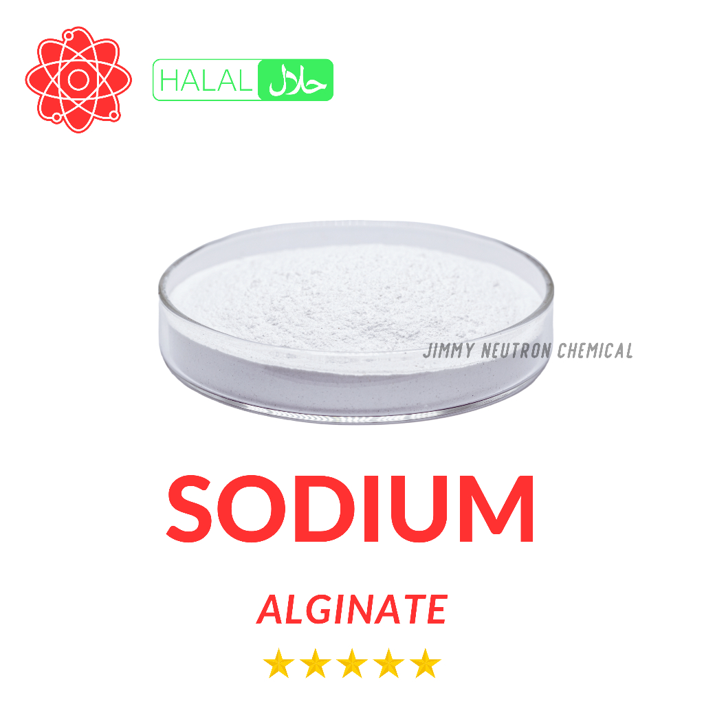 

Sodium Alginate Food Grade Alginat 100gr