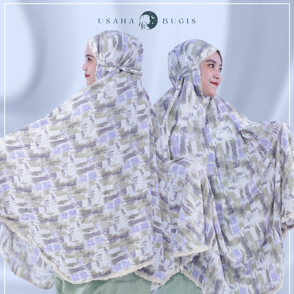 MUKENA DEWASA RAYON 2IN1 MOTIF