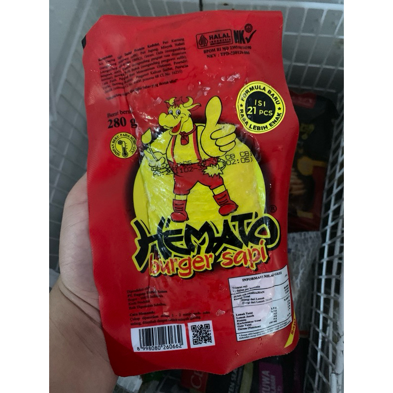 

Hemato Burger Sapi
