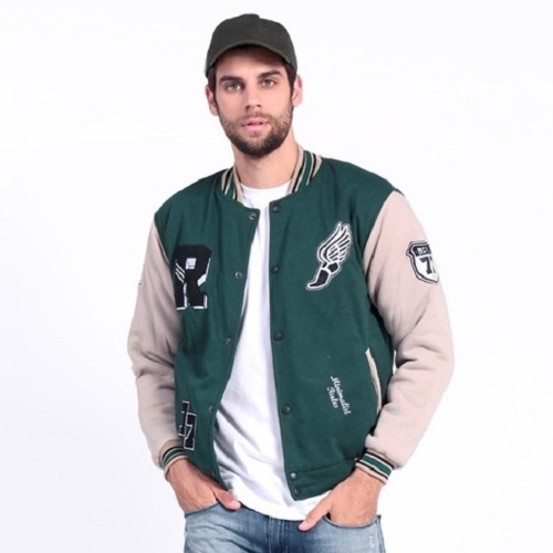 Rckls Jacket Varsity Original Green