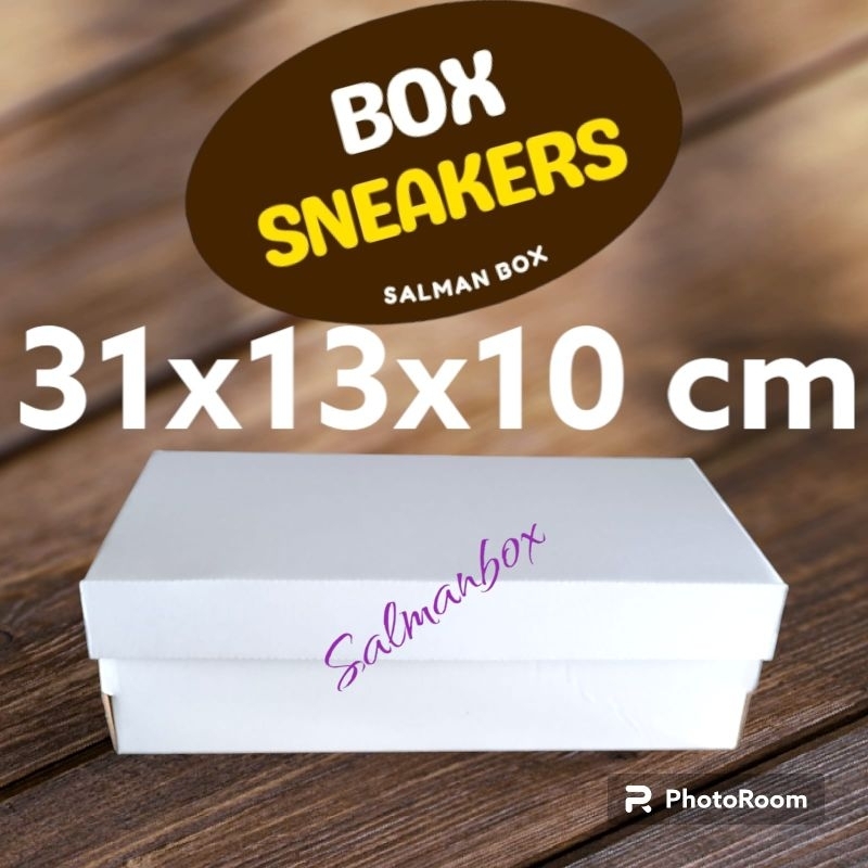 

BOX SNEAKERS POLOS / KARDUS SEPATU / KARDUS SENDAL SIZE 31X13X10 CM/DUS SEPAT1U/BOX SEPATU DAN SANDAL POLOS (Menerima request ukuran)