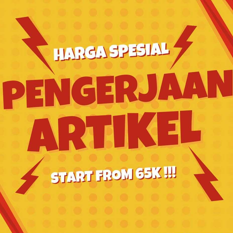 

J0ki Artikel/Jasa Membuat Artikel/