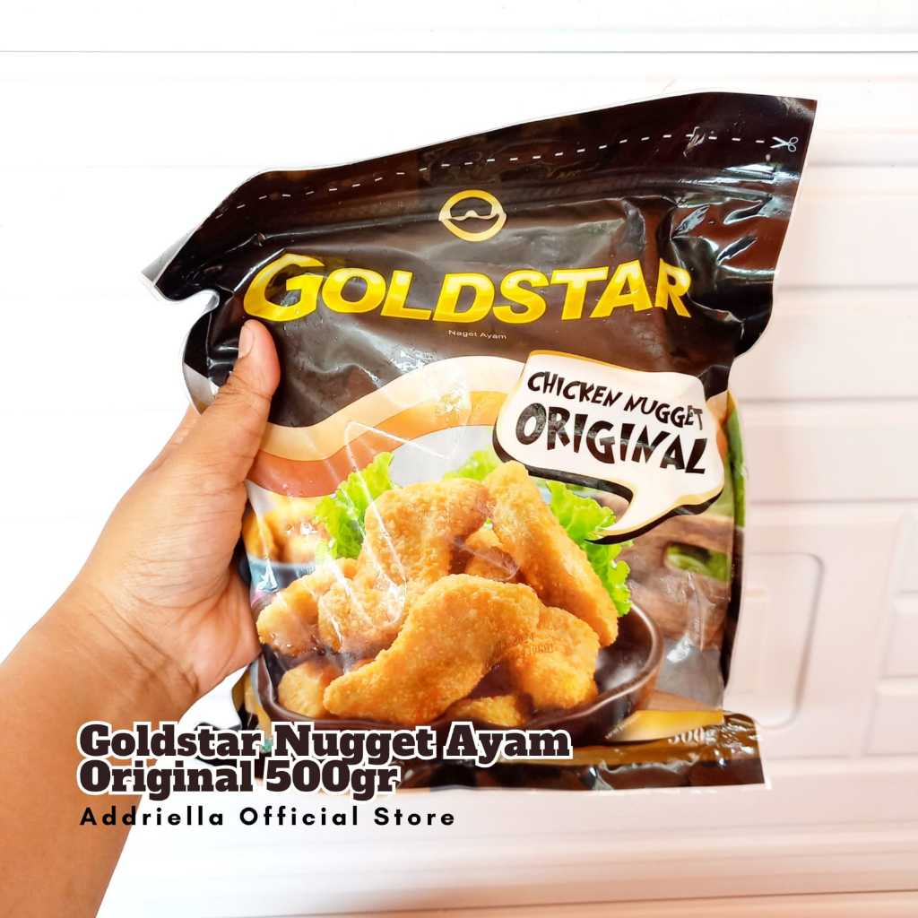 

ADDRIELLA Goldstar Nugget Original 500gr | Goldstar/Frozenfood/Frozenfood Murah