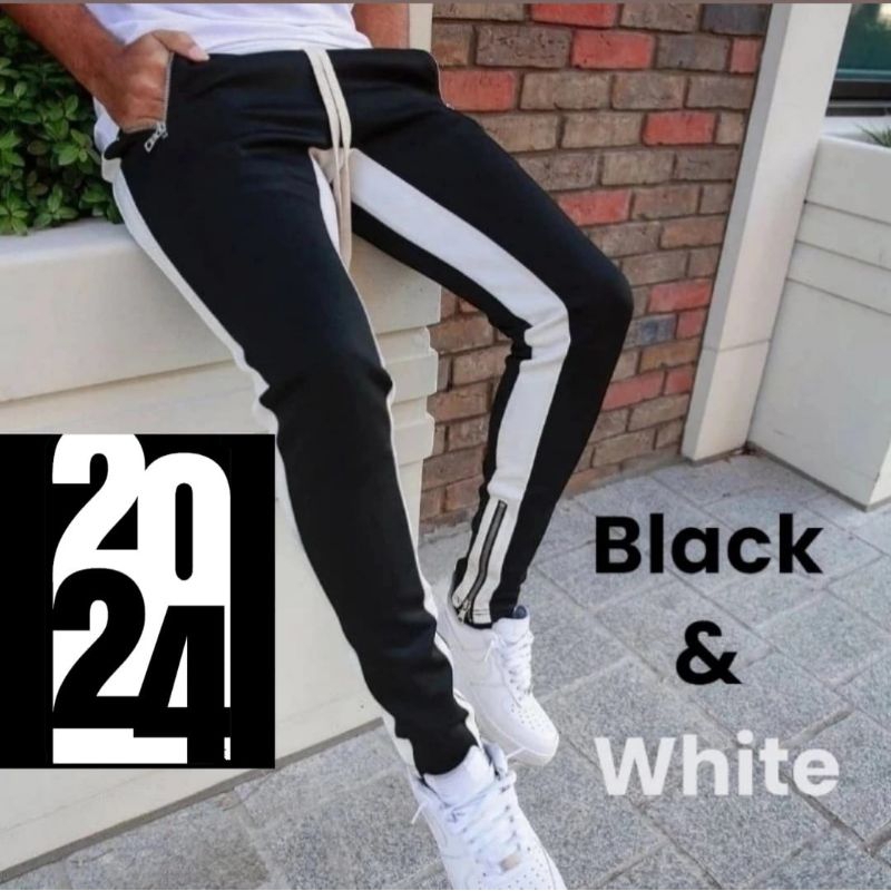 Celana panjang pria/wanita jogger list premium celana training jumbo