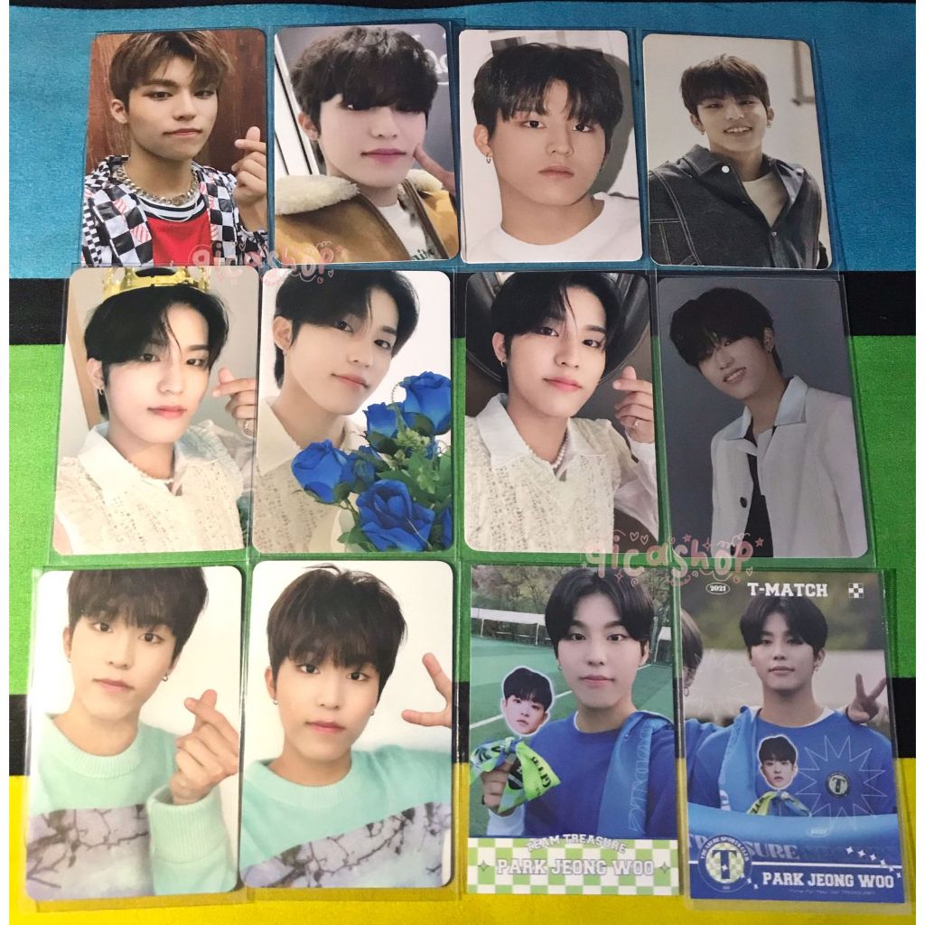 [PC] OFFICIAL PHOTOCARD TREASURE JEONGWOO