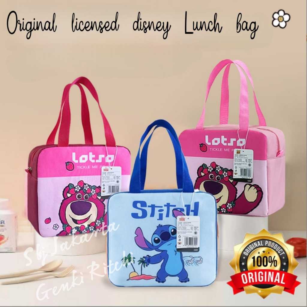 Tas bekal Disney original Lotso insulated lunch bag rantang thermal