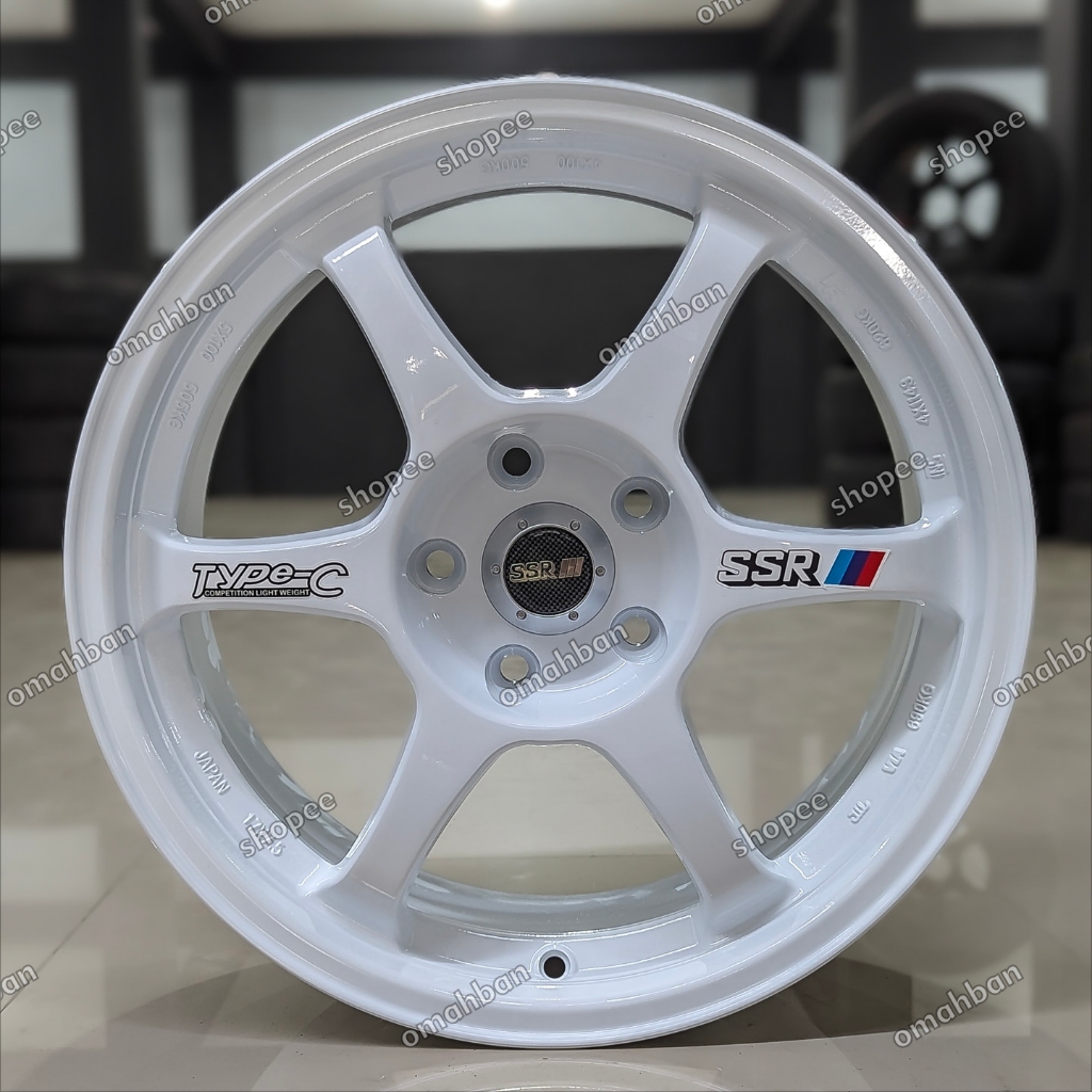 Velg Mobil SSR R17 PCD 5x114. White