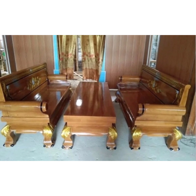 BANGKU JATI RESBAN JATI