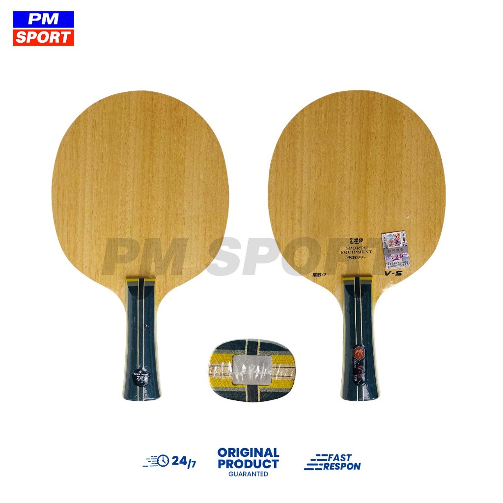 BET TENIS MEJA / BAT PINGPONG 729 V-5 V5 PAPAN SAJA ORIGINAL