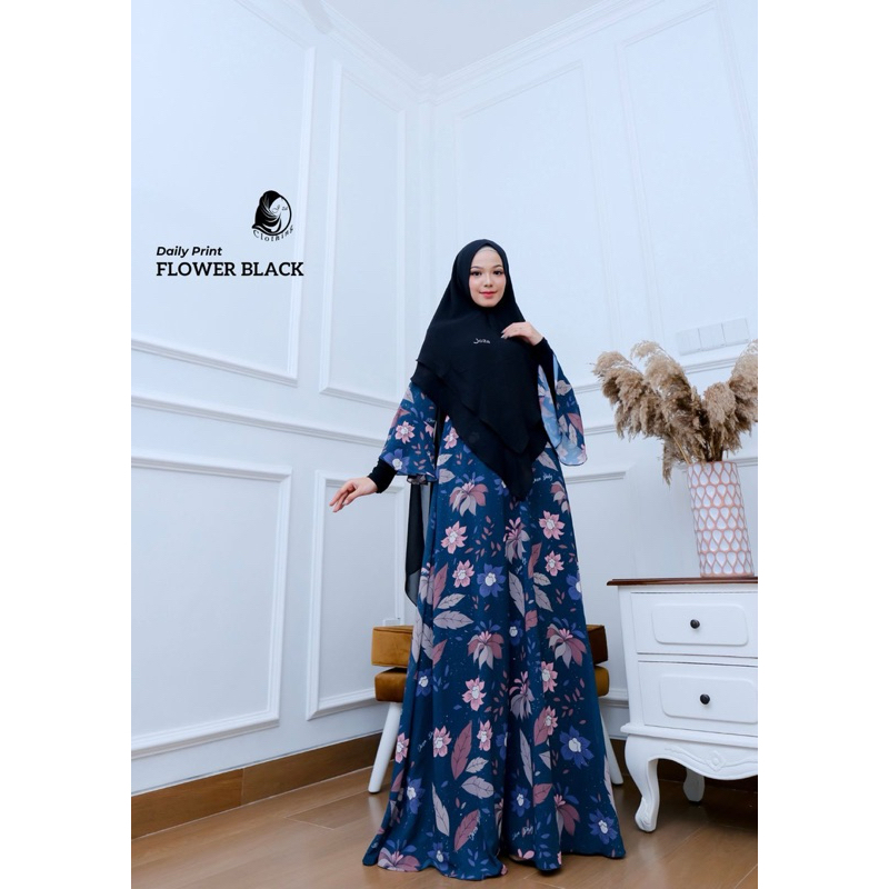 [JOZA DAILY] GAMIS DAILY PRINTING JOZA FLOWER SERIES
