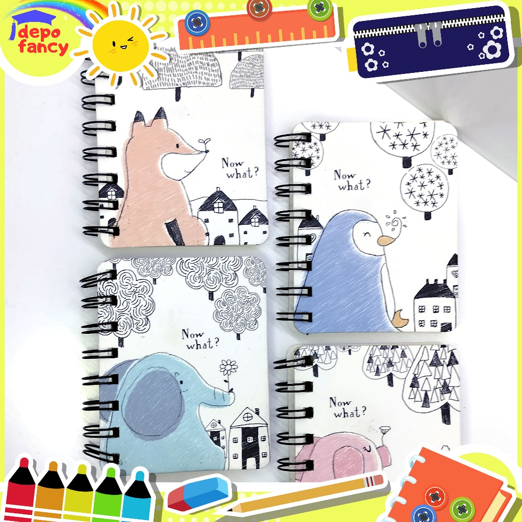 

Memo Spiral XQ100-6763 / Note Spiral / Buku Catatan / Catatan Saku / Memo Mini