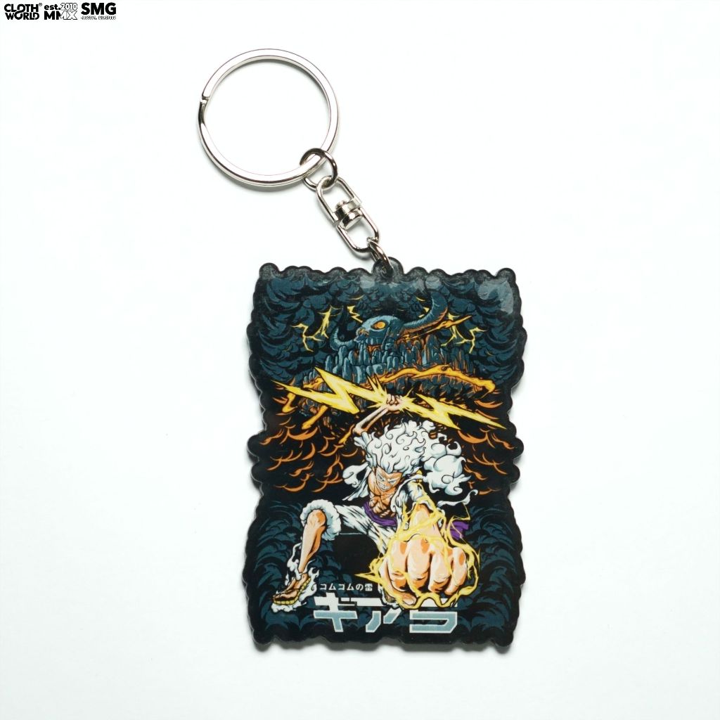 CLOWOR Keychain One Piece Anime Fanart