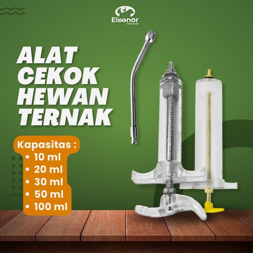 Alat Cekok Kambing Sapi Domba Kerbau Dan Babi  Ukuran 10ml 20ml 30ml 50ml 100ml