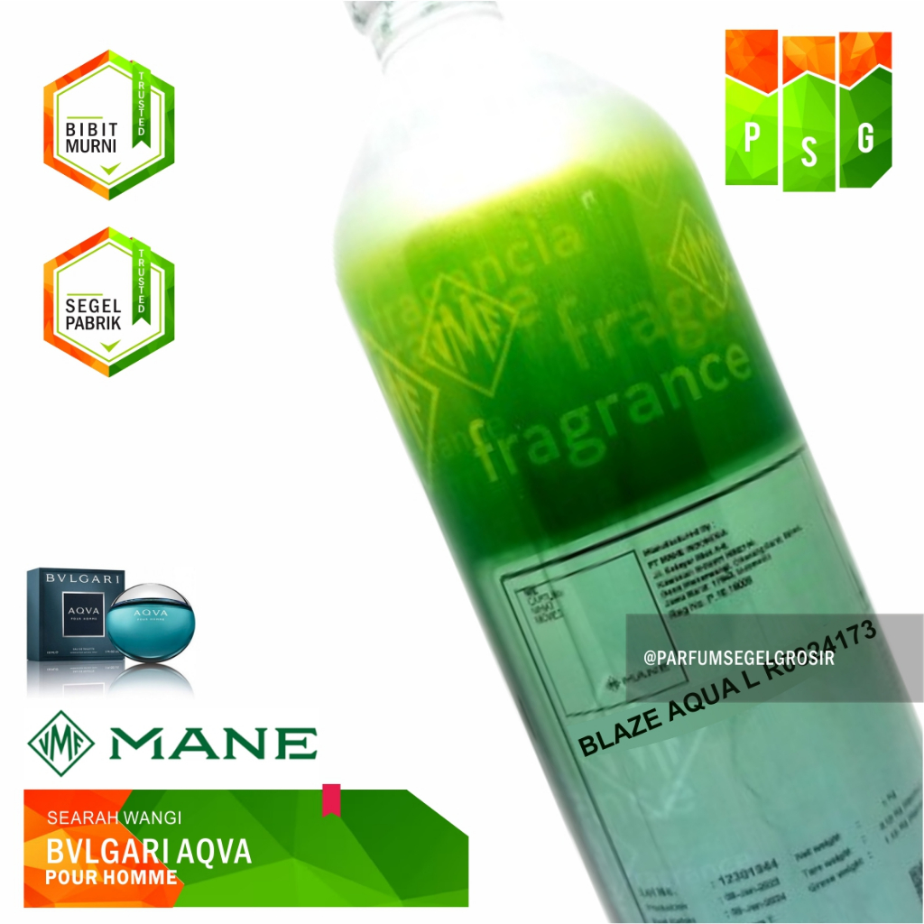 BLAZE AQUA L | Searah Wangi Bulgari Aqua | Mane | Segel