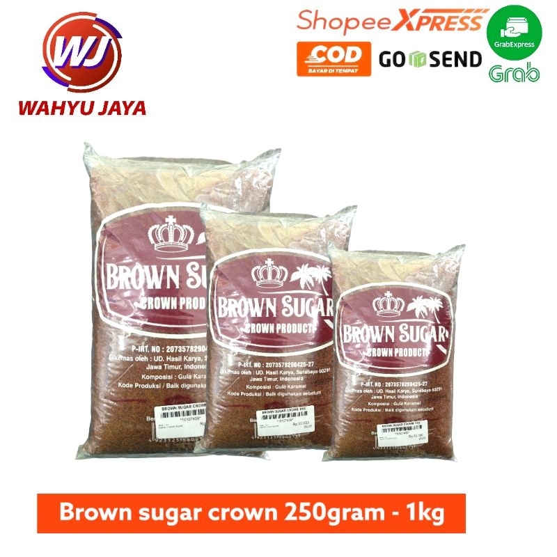 

HK brown sugar crown 200gram - 1kg