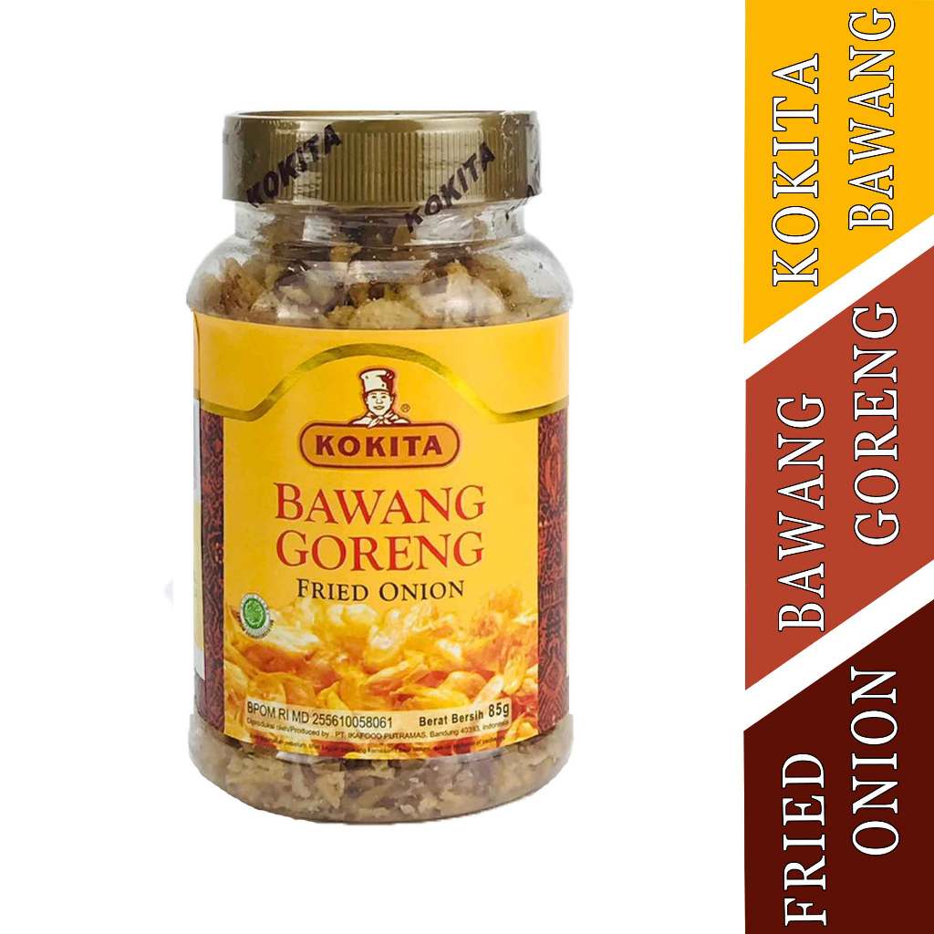 

KOKITA BAWANG GORENG FRIED ONION botol 85 gr