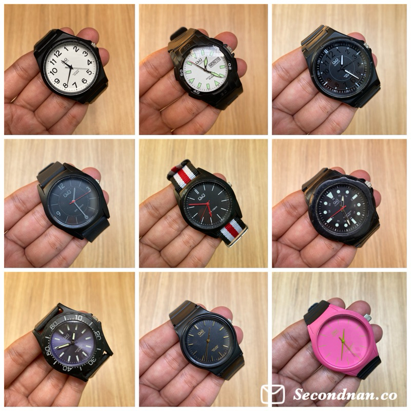 Jam Tangan Second - Q&Q by Citizen Original