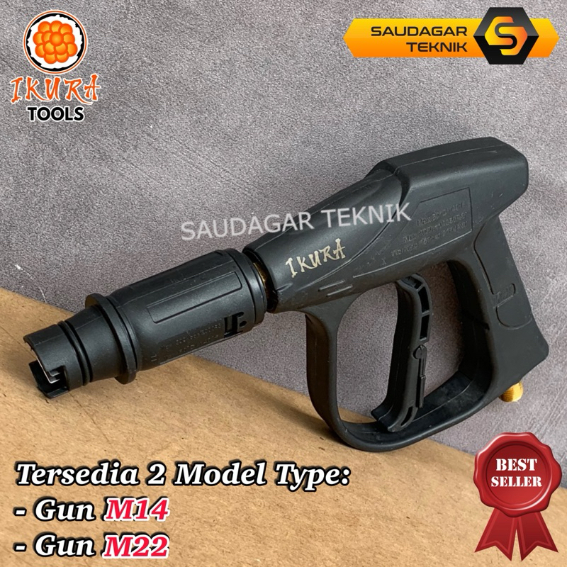 Gun Jet Cleaner Drat M14 M22 Set Nozzle Mesin Steam Cuci Motor Mobil AC Sprayer Sanchin Mesin Steam 