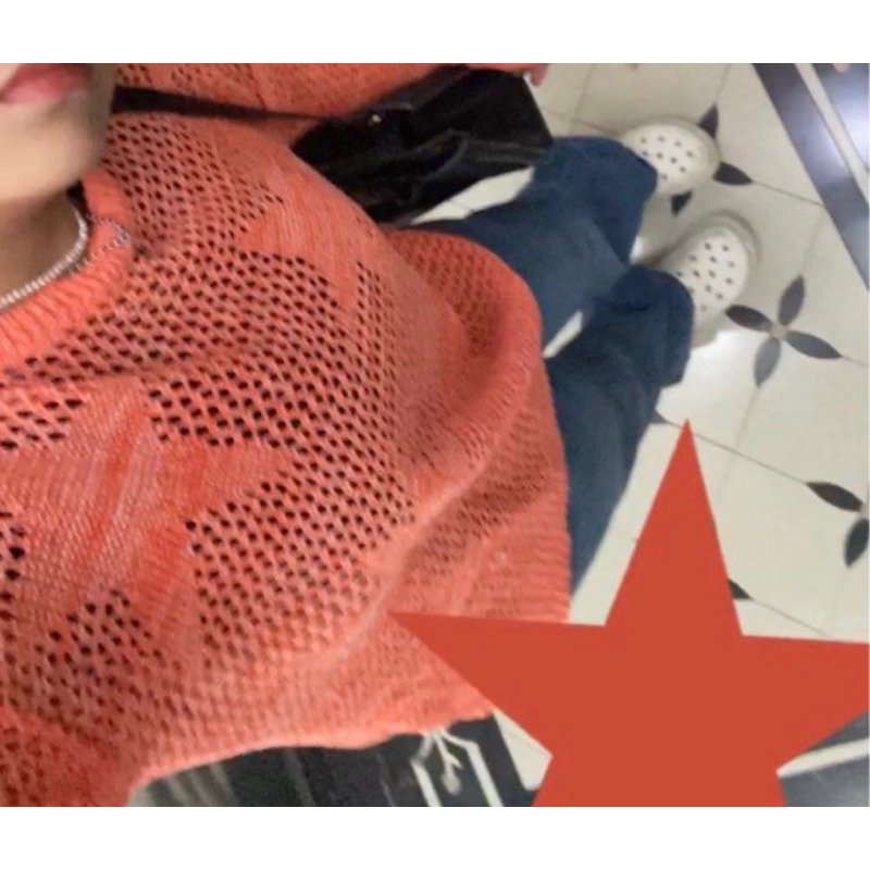 crochet outer star cardigan