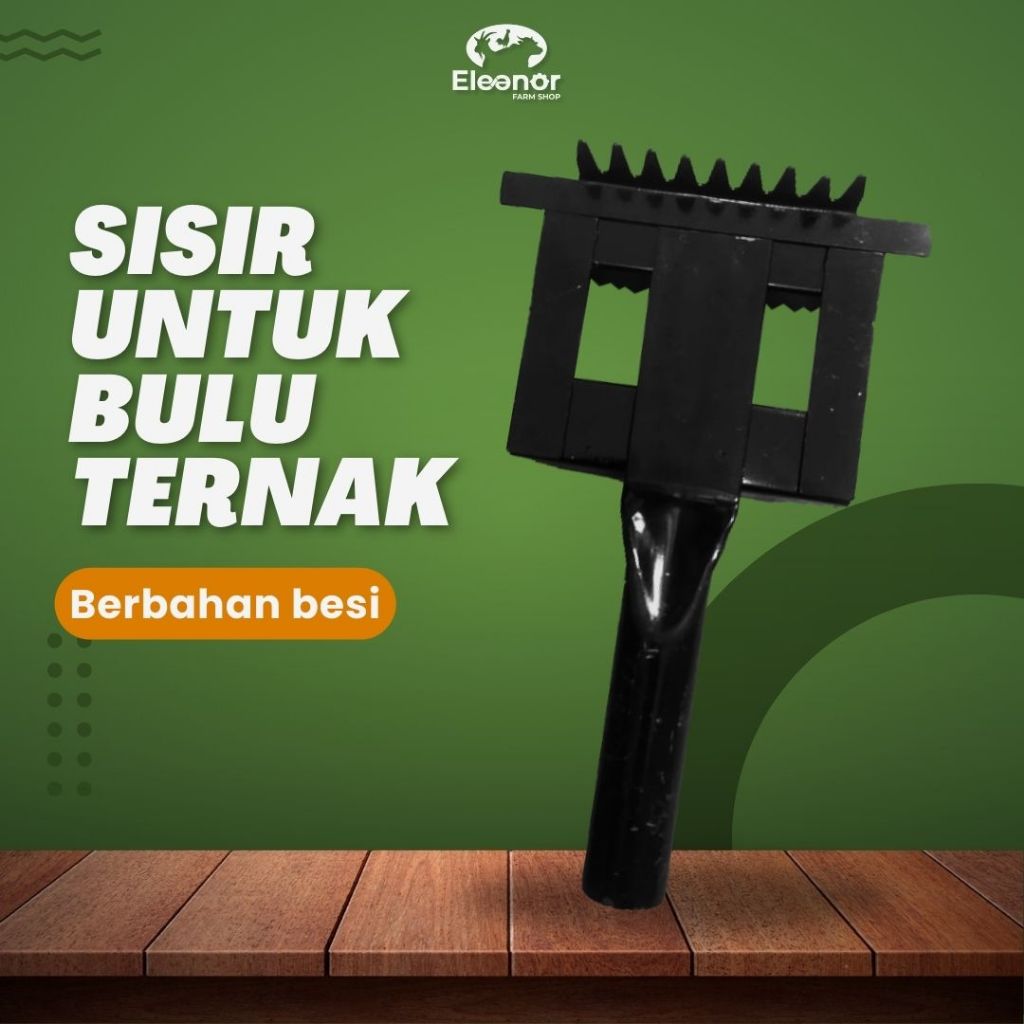 Sisir Sapi Sisir Hewan Kuda Kambing Domba Carbon Steel