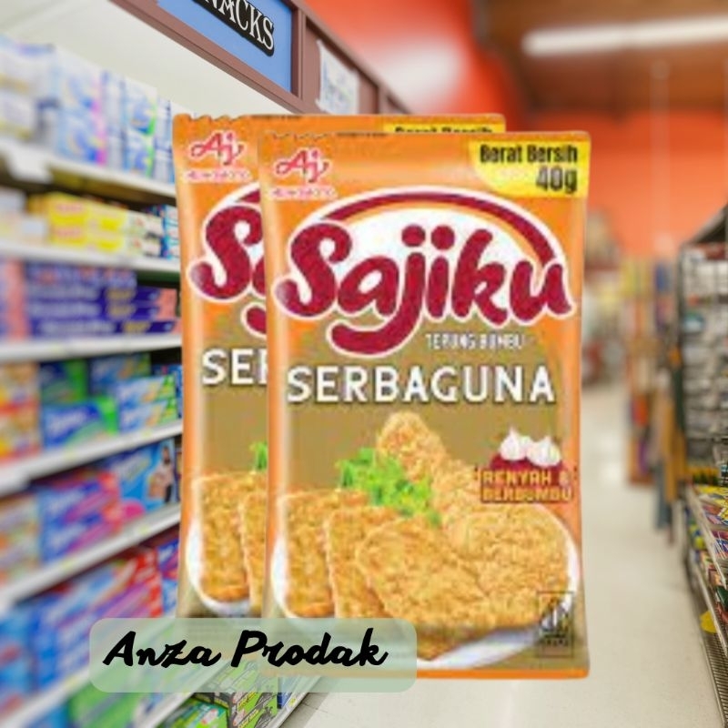 

Murah SAJIKU TEPUNG BUMBU SERBAGUNA 40g