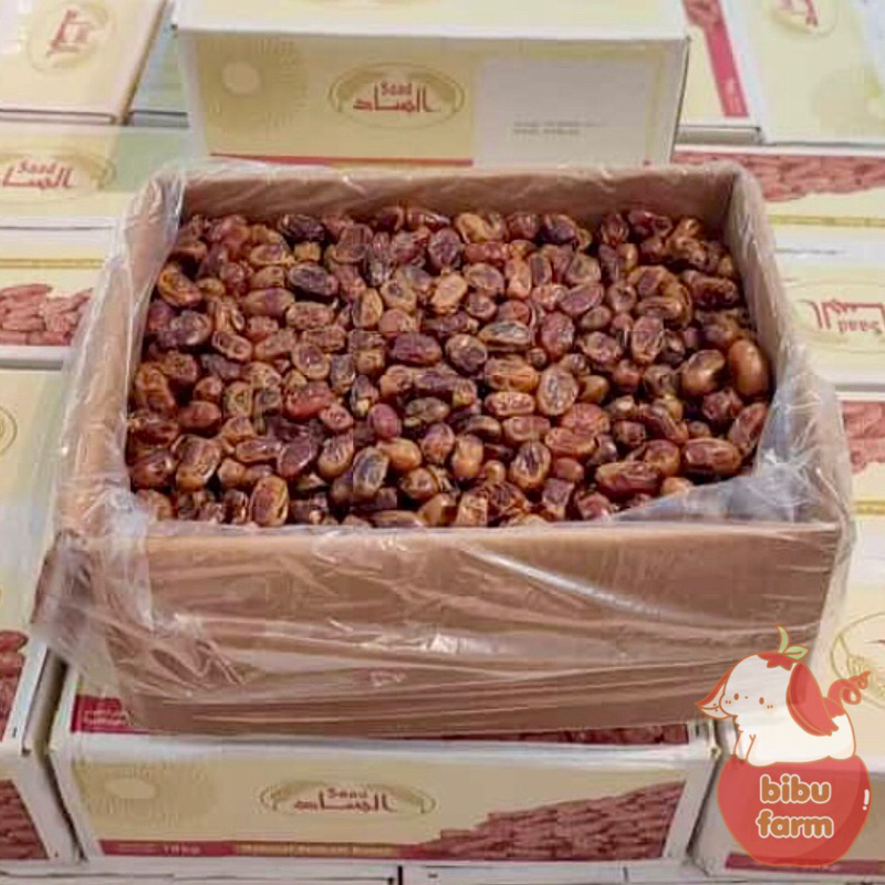 

Kurma Khalas Saad Original Berat 10 Kilogram/Dus