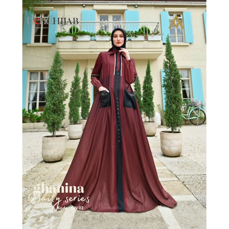 Ghanina Dress set 02 | Armila Syari | Syari Mewah
