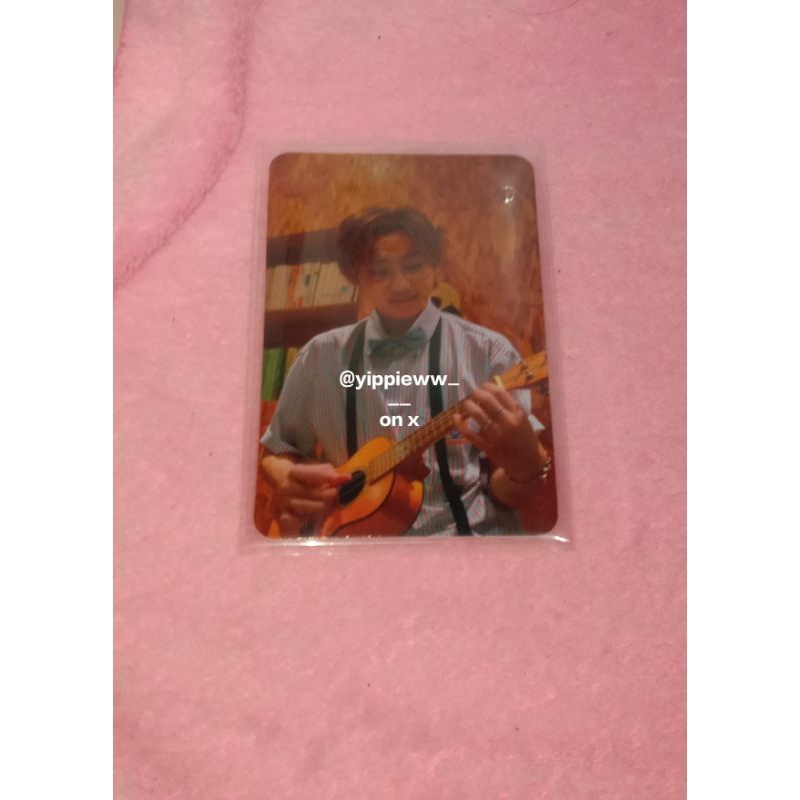 photocard yu zeyu boystory film (( baca desk))