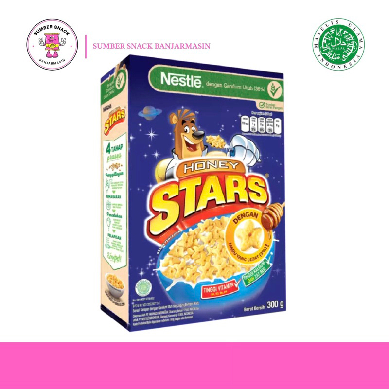 

Nestle Honey Stars Sereal (2 Ukuran)