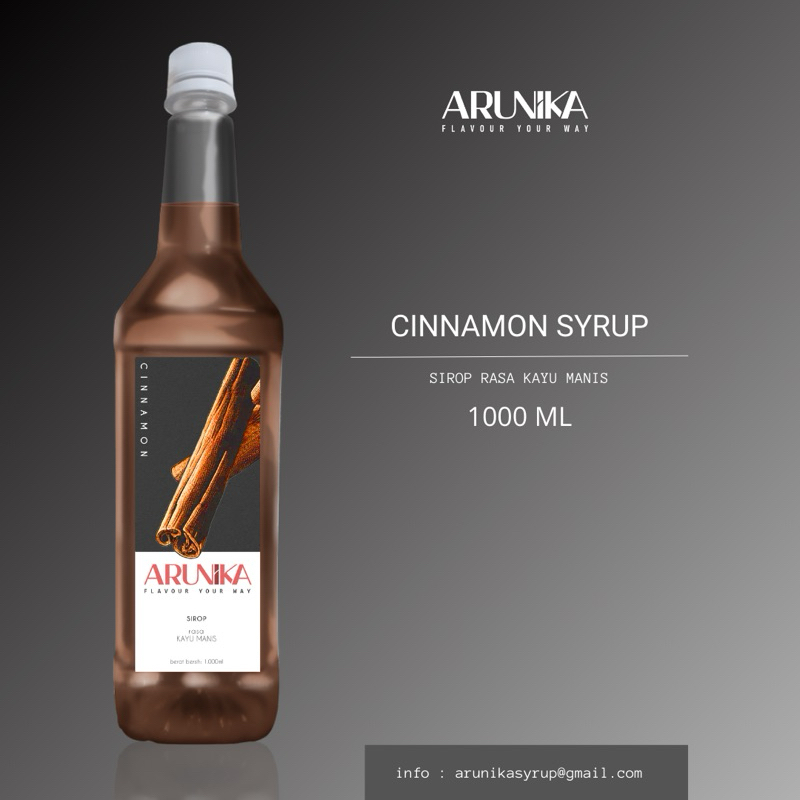 

Cinnamon Syrup Arunika 1000ML