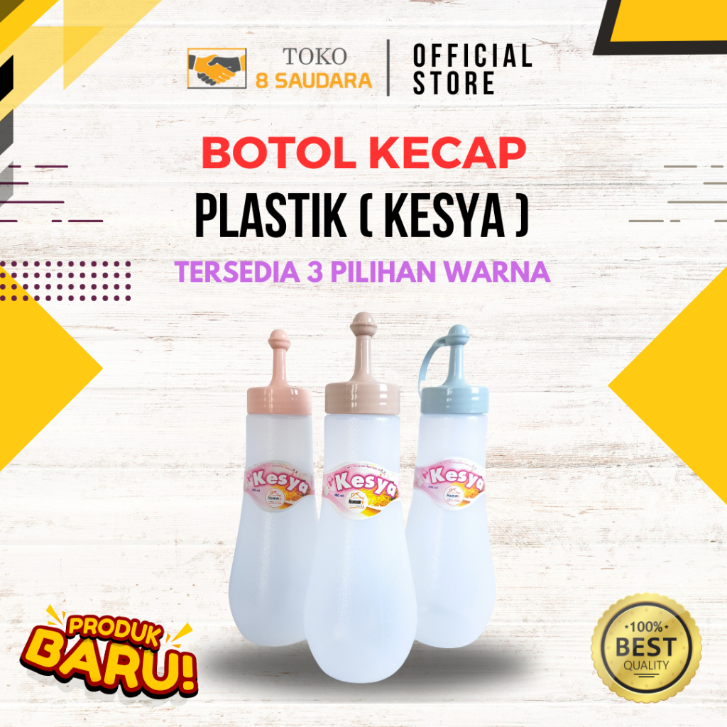 Botol Saus Plastic Unik / Botol Saus Simple / Botol Saus Kecap dan Sambal / Botol Saus Murah/ Botol 