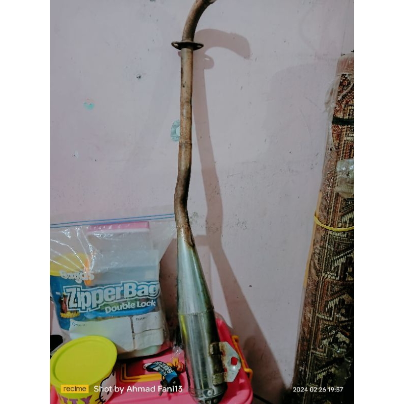 Knalpot AHRS F3 bebek jupiter z shogun 125