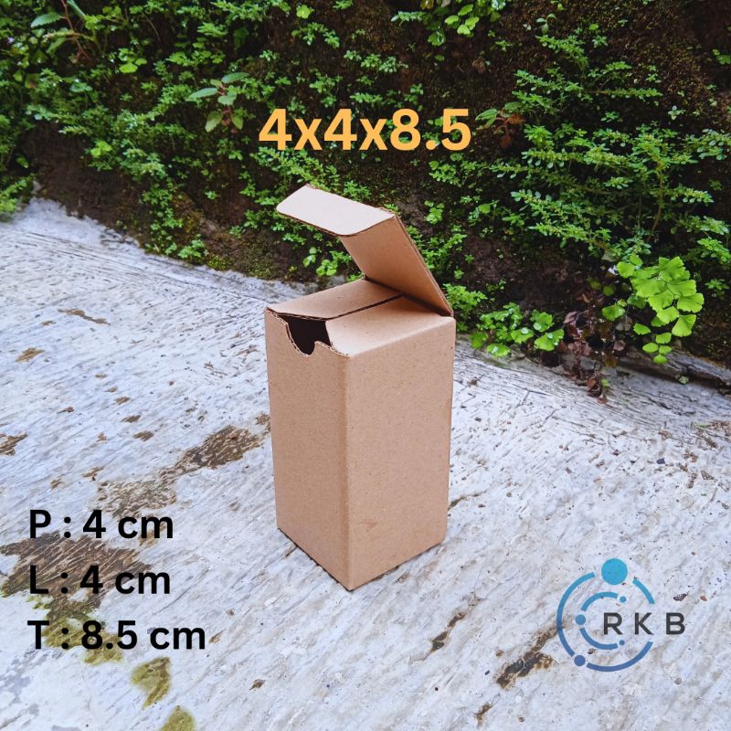 

Box Kardus Packing 4x4x8.5 cm Die Cut