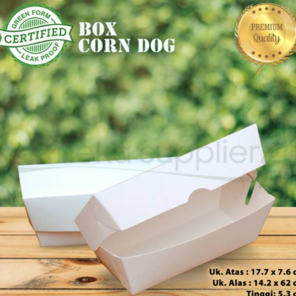 

Koleksi pilihan untuk Anda yang istimewa Box Corn Dog Corndog Model Rakit PUTIH 5 pcs