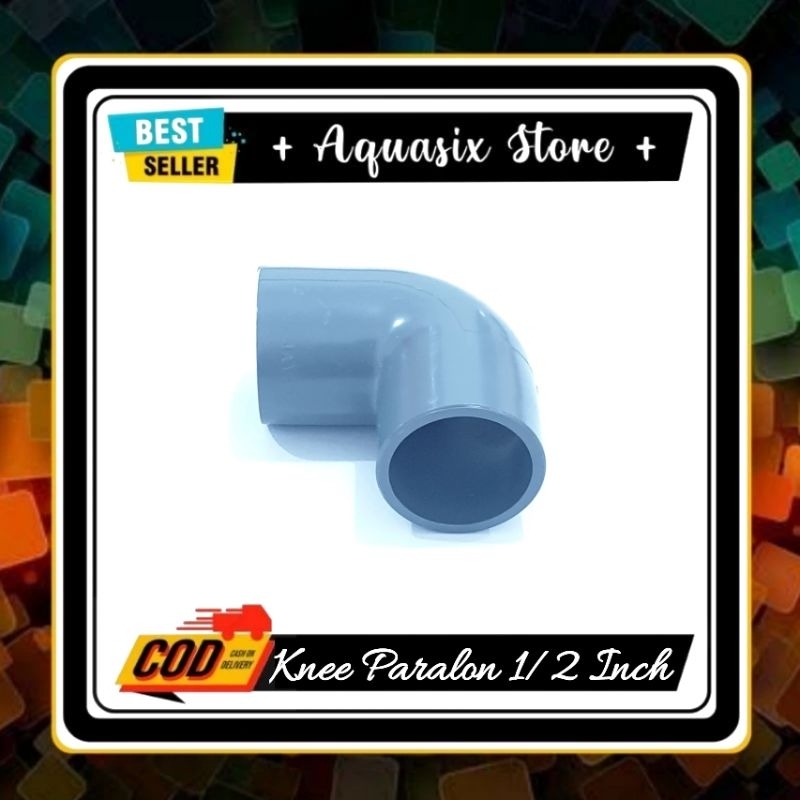 Knee Pipa Paralon 1/2 inch