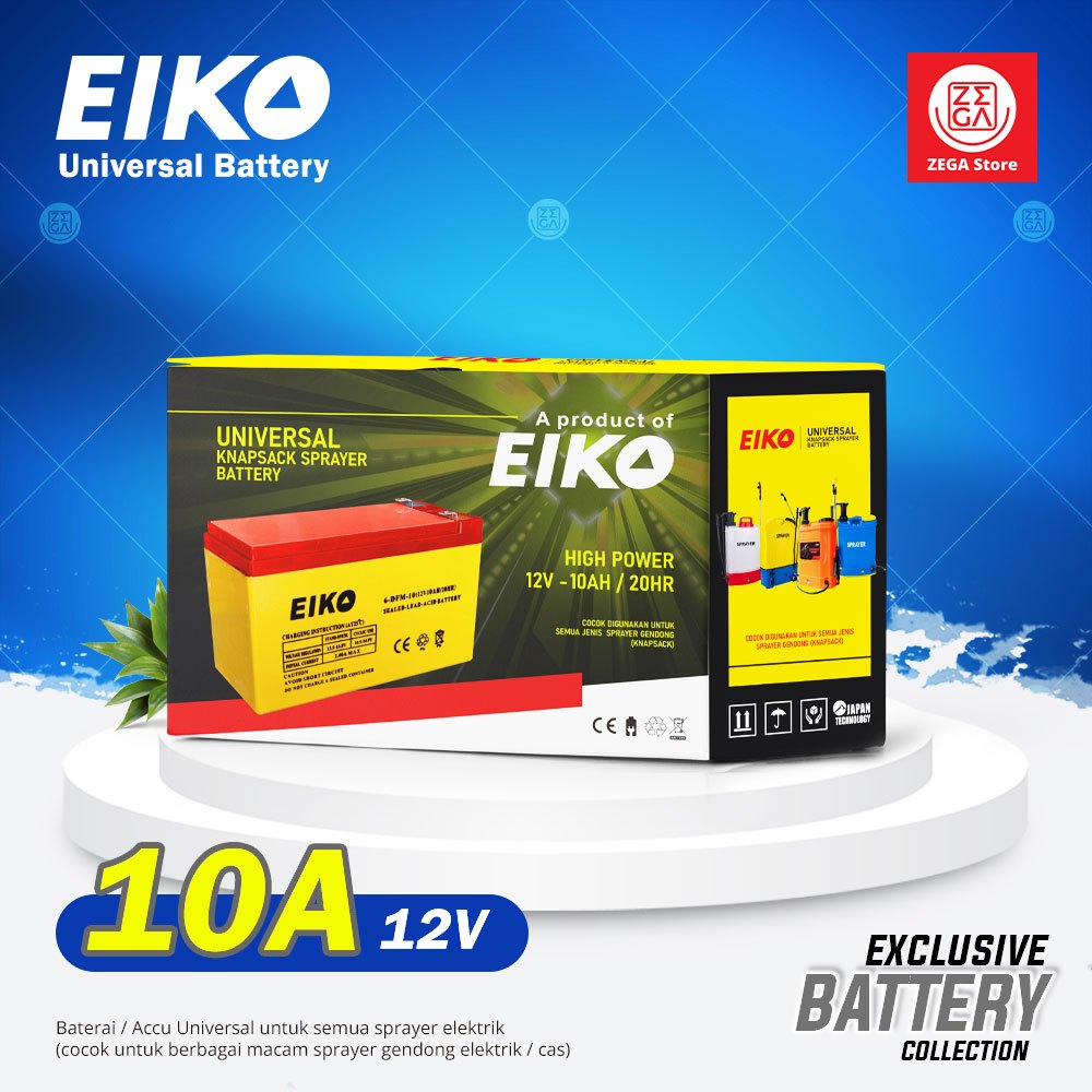 Baterai sprayer elektrik 10A / Universal baterai / Baterai semprotan / Sprayer universal battery