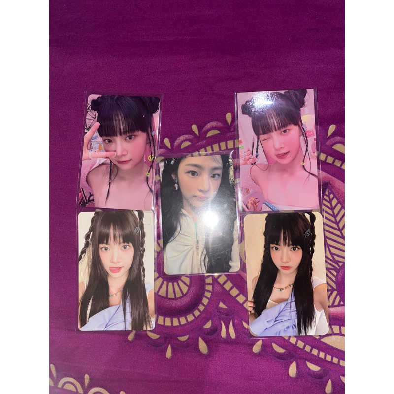 WTS OFFICIAL Photocard pc poca pisi Eunchae le sserafim fearless jp peace ld weverse wink unforgiven