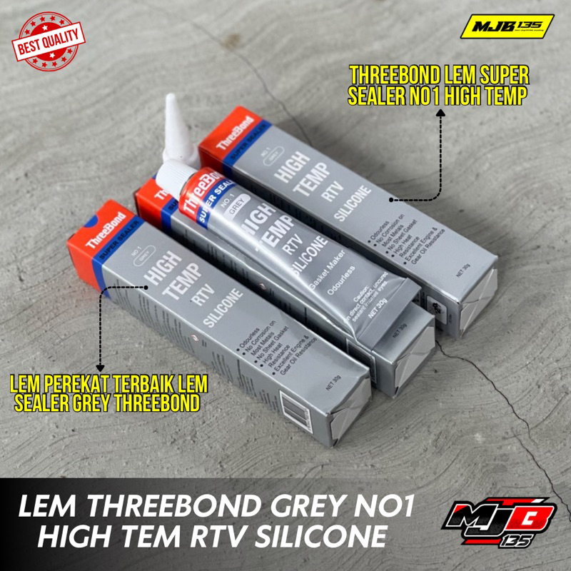 

LEM THREEBONE GREY NO1 HIGH TEM RTV SILICONE