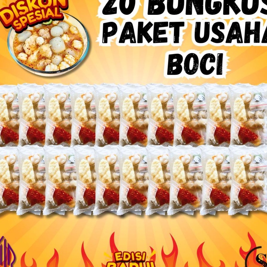 

HOT PAKET 2 BUNGKUS BASO ACI PAKET USAHA KEMASAN BARU Lebih tahan lama