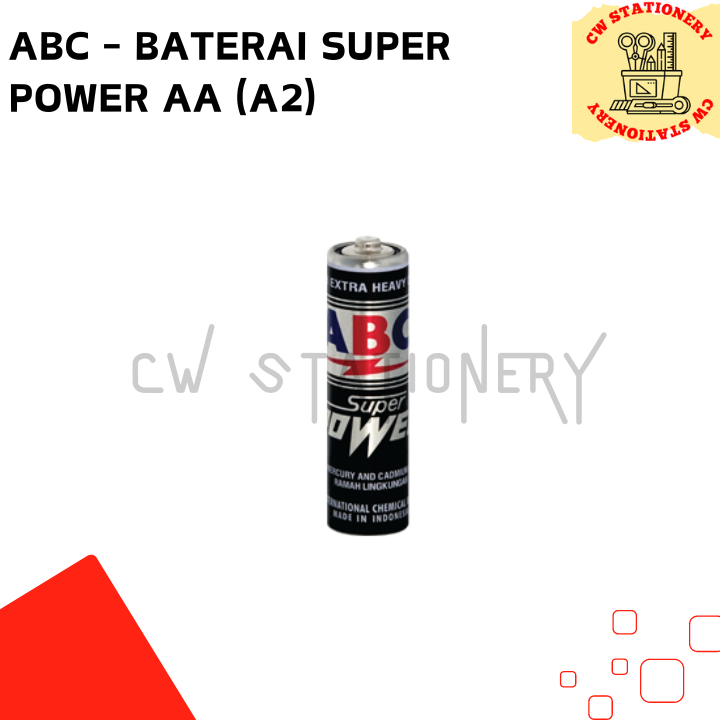 ABC - Baterai Battery AA / A2 Super Power
