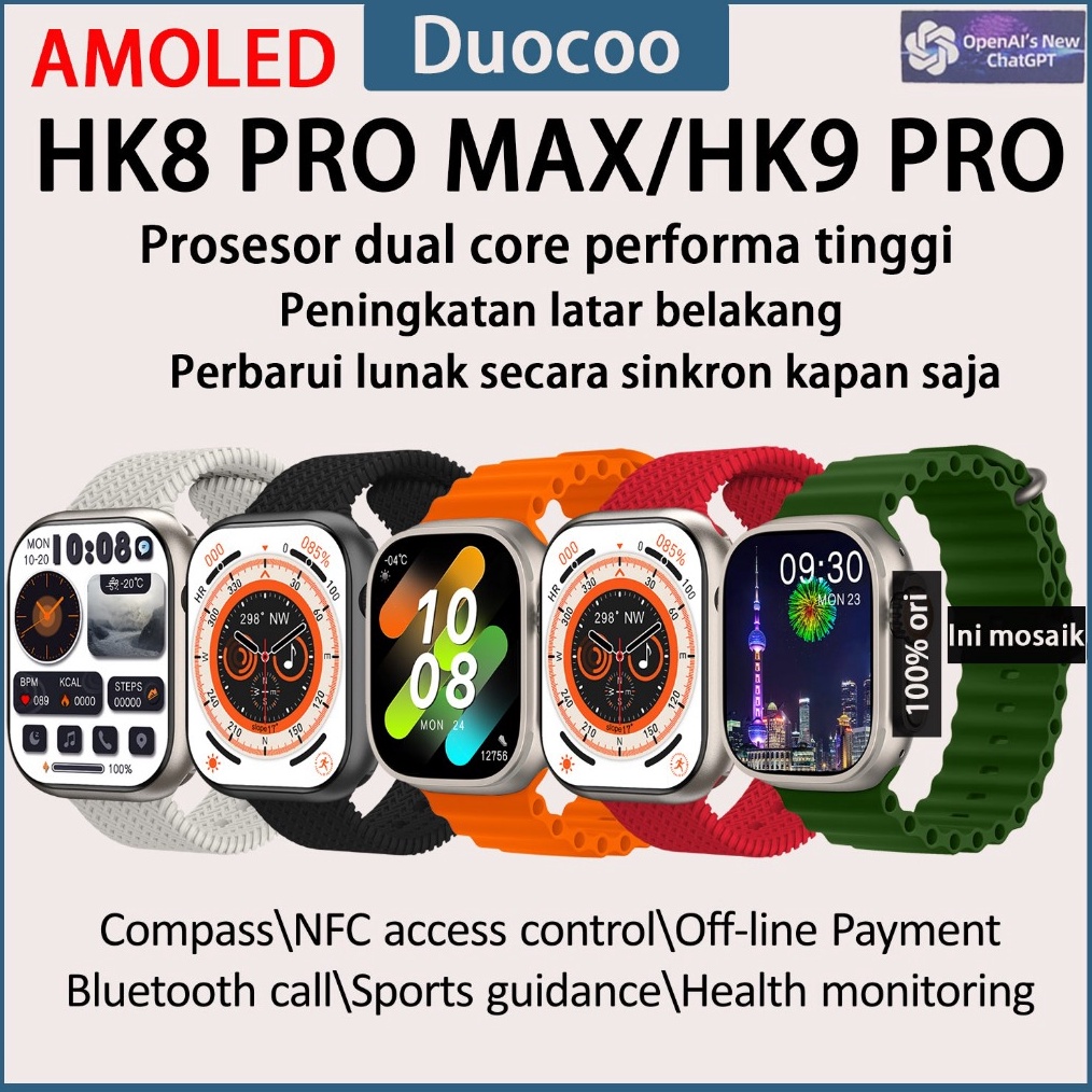 ART V16X GET GIFT HK9 Pro Gen 2  HK8 Pro Max Gen 2 Smartwatch AMOLED Always On Display 21222 Inch 49