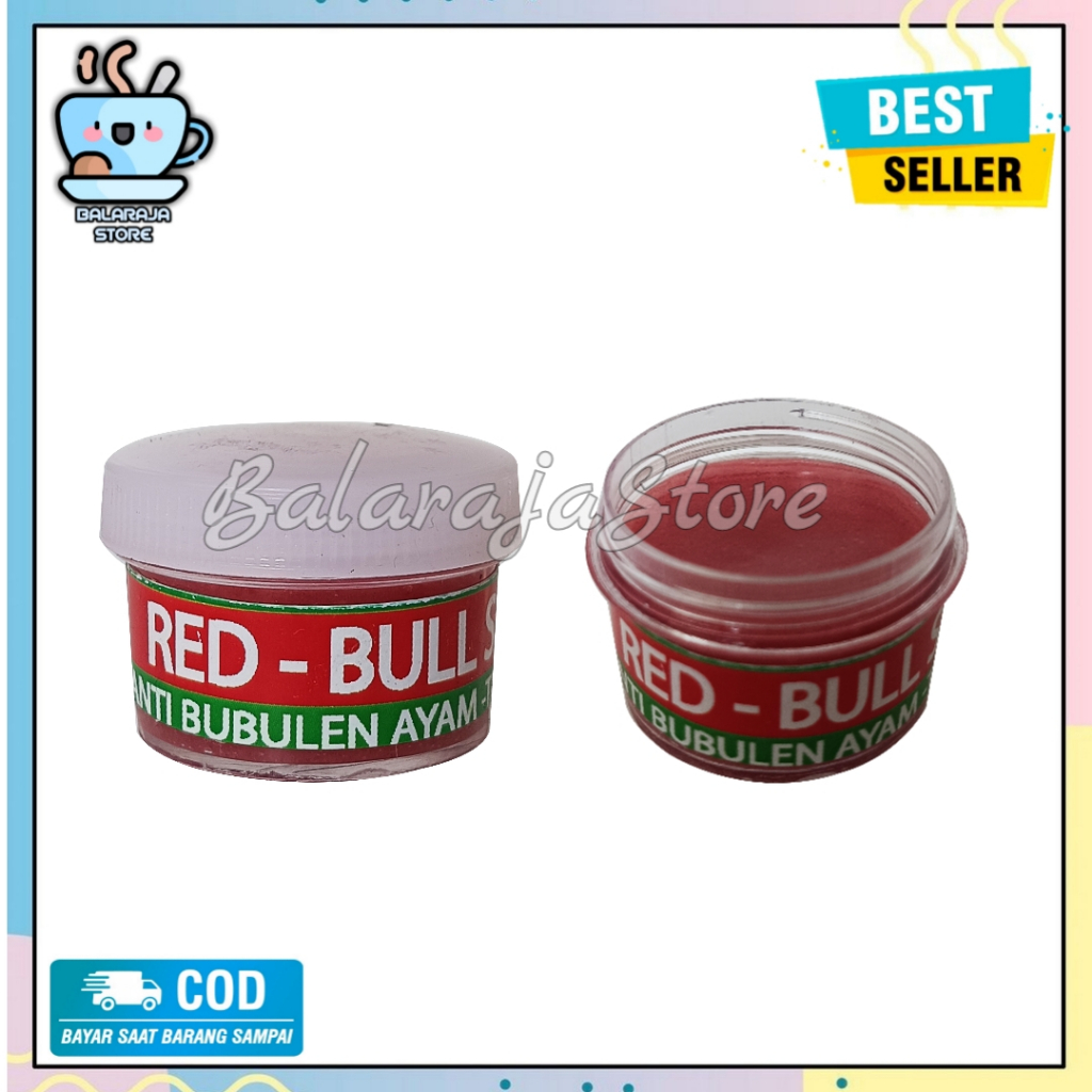 Salep Luka Ayam Aduan Red Bull Salep - Anti Bubulen Untuk Jago Antibiotik & Asam Salisilat Oles Meng